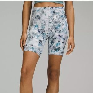 Lululemon High Rise Align Shorts Blue Sz 8 NWT